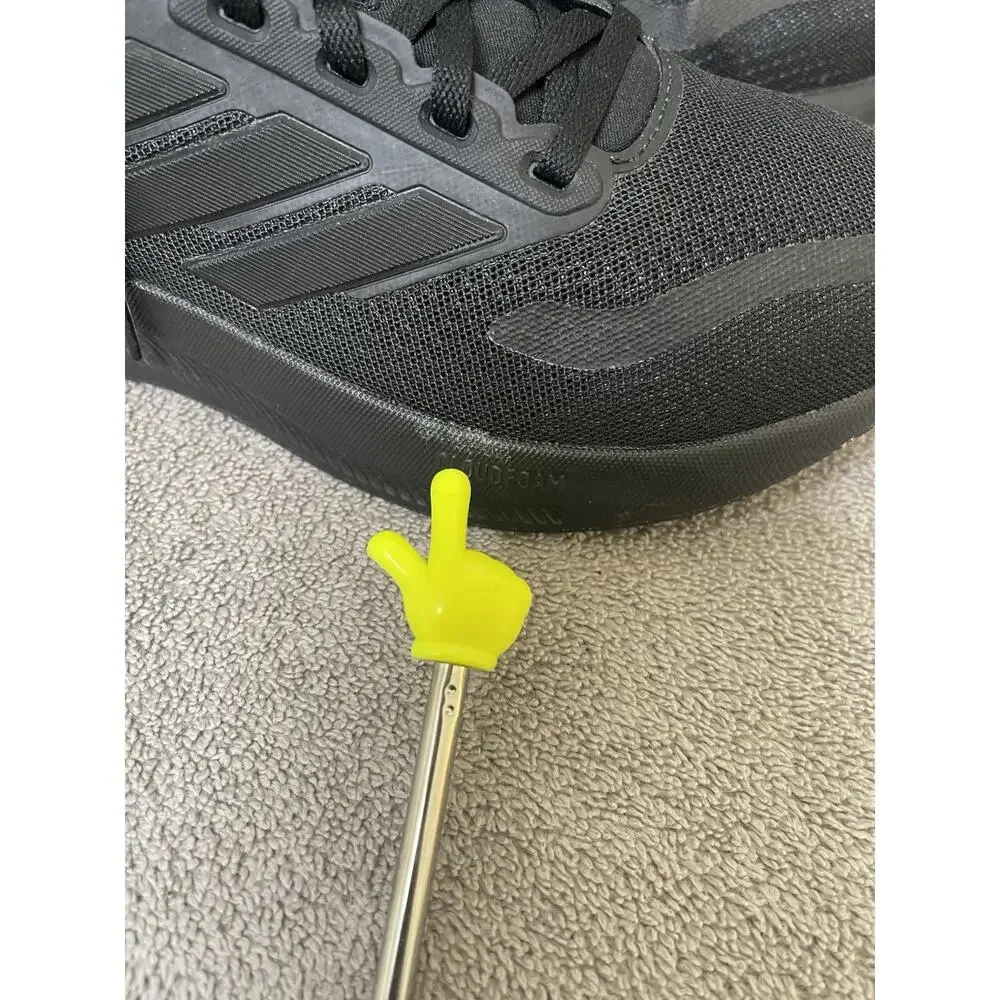 Adidas Runfalcon 5 Triple Black Women's Running Shoes Size 8